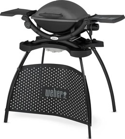 Електрическо барбекю Weber Q1400 Dark Grey w Stand, 2200 W, 43х32 см