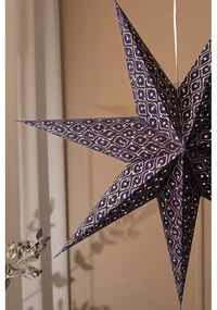 Тъмносиня висяща коледна светлинна украса Baroque – Markslöjd