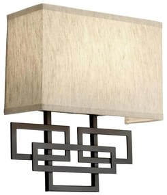 Hinkley HK-LANZA2 - Стенно осветително тяло LANZA 2xE14/40W/230V бронзово