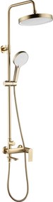 Комплект за душ REA Veneta Brush Gold