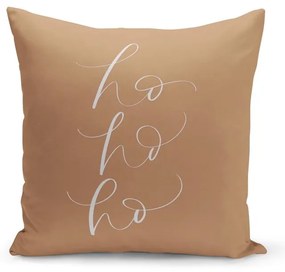 Кафява коледна декоративна калъфка за възглавница , 43 x 43 cm Christmas Noel - Kate Louise