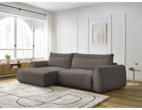 Кафяв ъглов диван Aden – Bobochic Paris