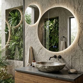 Огледало LED R-8040 80cm + 40cm