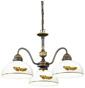 Kolarz 731.83.121 - Пендел NONNA 3xE27/75W/230V грозде/ягоди