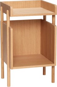 Нощно шкафче от декор от дъб естествено Archive – Hübsch