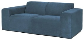 Син диван от рипсено кадифе 202 cm Sting – Scandic