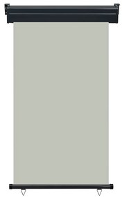48416 vidaXL Вертикална тента за балкон, 105x250 см, сива