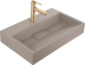 Мивка от конгломерат Rea GOYA TAUPE 50CM