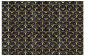 Декоративен тапет за мебели в черно и златно Youlika - Ambiance