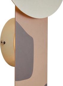 Детска стенна лампа кафява с LED 3-степенно димиране - Gigi the Giraffe