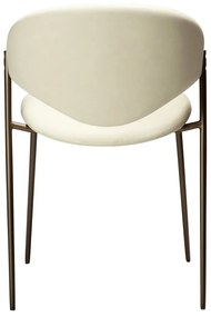 Трапезен стол от имитация на кожа в цвят слонова кост Zone – DAN-FORM Denmark