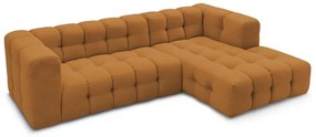 Ъглов диван в цвят жълта охра (десен ъгъл) Cloud – Bobochic Paris