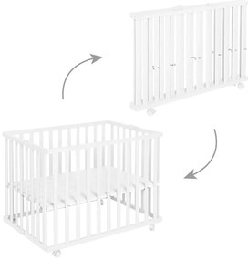 Бяла кошара за игра 100x75 cm - Roba