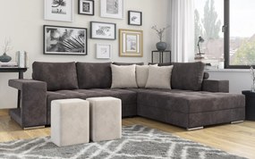 Разтегателен ъглов диван Терано