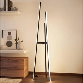 Eglo 901052 - LED подова лампа MONGOLANA LED/30W/230V черна