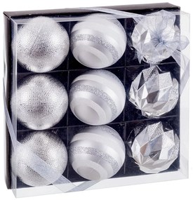 Коледни топки в комплект 9 бр. ø 6 cm – Casa Selección