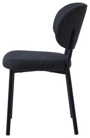 Тъмносив трапезен стол Fowler – Unique Furniture