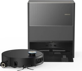 Прахосмукачка робот Dreame Aqua10 Ultra Roller Complete RLH71DE-2, 30000 Pa, 180 мин, 3.5/4 л, VersaLift LDS, AquaRoll and Seal, Гласово управление, AI камери, Черен