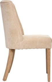 Трапезен стол atmosphera Livia, Шенил - Бежов