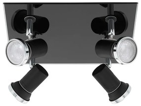 Eglo 33678 - LED прожектор за баня, луна TAMARA 1 4xGU10/3,3W/230V IP44