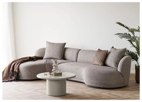 Кремава кръгла масичка за кафе ø 80 cm Nagano – House Nordic