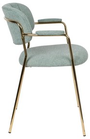 Светлозелени трапезни столове в комплект от 2 Jolien - White Label