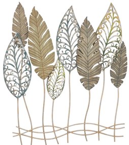 Декорация за стена с мотив от листа на кактус, височина 87 cm Foglie - Mauro Ferretti