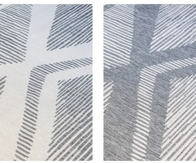 Сиво-кремав външен килим 80x150 cm Gemini – Elle Decoration