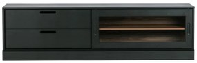 Масичка за телевизор от черен бор 180x50 cm James - WOOOD