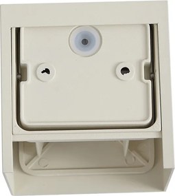 Модерна външна стенна лампа бежова с LED 2 светлини IP54 - Edwin