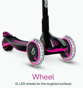 smarTrike - Детски разтегаем скутер Xtend, розов