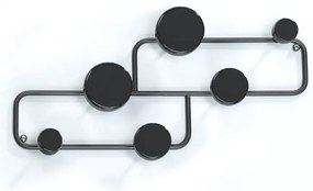 Черна стенна закачалка Anya - Tomasucci