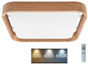 Brilagi - LED таванно осветително тяло MANAROLA CUBIC LED/24W/230V + с дистанционно управление