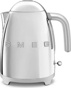 Електрическа кана SMEG KLF03SSEU, 2400 W, 1.7 л, 360° основа, Гланцово покритие, Инокс