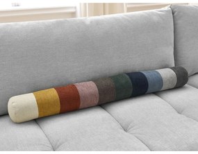 Светлосив сгъваем/с място за съхранение ъглов диван (десен ъгъл/L форма) Fuji – Bobochic Paris