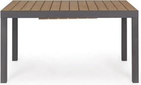 Алуминиева градинска маса за хранене 90x140 cm Elias – Bizzotto