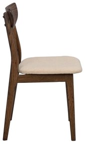 Кафяви трапезни столове в комплект от 2 броя Rodham - Rowico