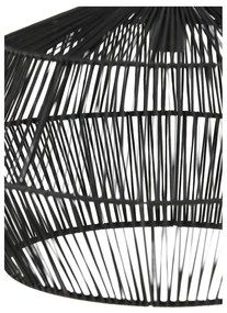 Матово черно таванно осветително тяло ø 49 cm Deya - Light &amp; Living