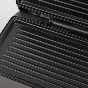 Гофретник ELITE EWM-0164, 700W, 6 нива, Стоп, Равномерно препичане, Неръждаема стомана, Сив/инокс