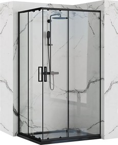 Душ кабина Rea Punto Black 80x100