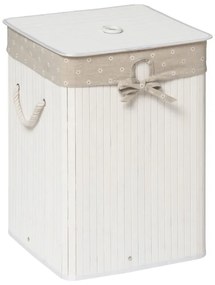 Кош за пране от дърво и плат Kankyo 62 L - Premier Housewares
