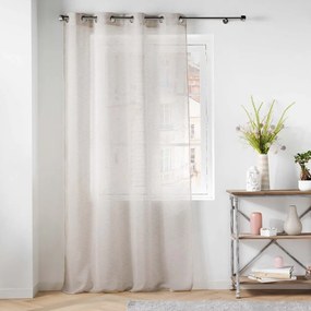 Завеса от воал в цвят слонова кост 140x240 cm Carlin – douceur d'intérieur
