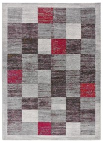 Червено-сив килим 80x150 cm Sheki - Universal