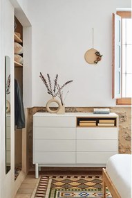 Кремав скрин 120x90x40 cm Corvo – Teulat