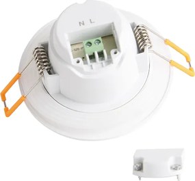 Комплект от 6 вградени спота бели, включително LED 3-степенно димиране IP65 - Blanca