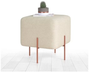 Кремава табуретка Copper – Artie