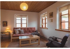 Бежов разтегателен диван 204 cm Grab - Karup Design