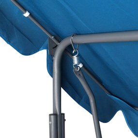 Градинска люлка CASARIA® синя, със защитен калъф KINGSLEEVE®