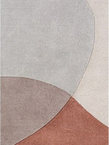 Бежов ръчно изработен вълнен килим 120x170 cm Hackney Clarissa – Ted Baker