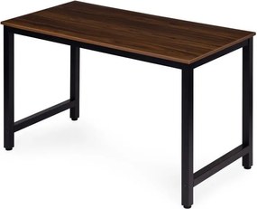 Компютърно бюро 120 x 60 cm - бюро за офис и студентска стая tmavá hnedá